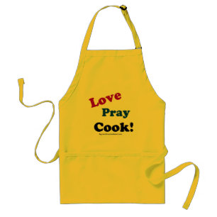 Love Pray Cook Christian Standard Apron
