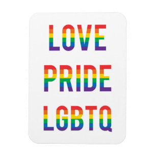 Love Pride LGBTQ Magnet