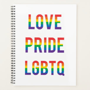 Love Pride LGBTQ Planner