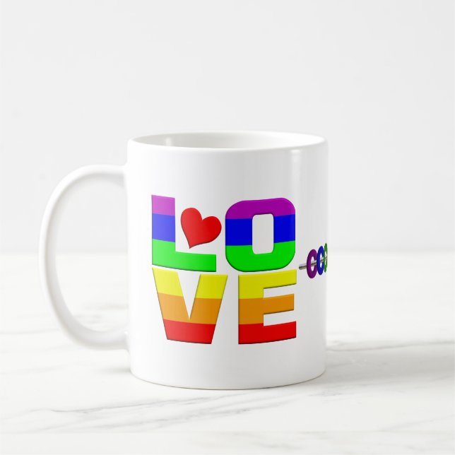 Love Pride mug (Left)