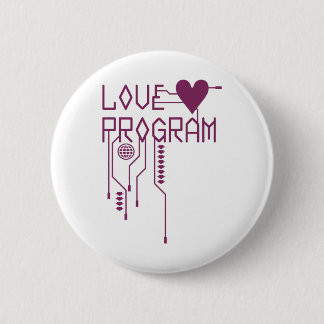 love program 6 cm round badge
