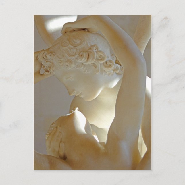 Love - Psyche Revived By Cupid's Kiss Postcard (Front)