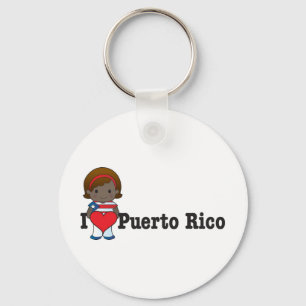 Love Puerto Rico Key Ring