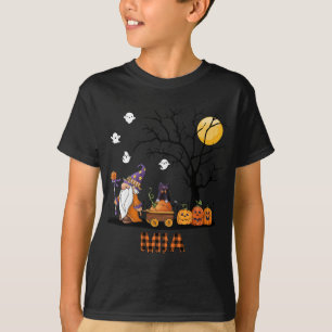 Love pumpkin gnomes Mia halloween gift for grandma T-Shirt