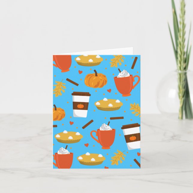 love pumpkin spice card (Front)