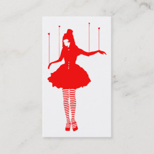 love puppet business card