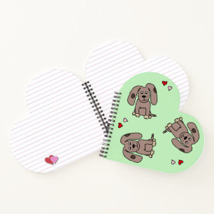 Love Puppies notebook