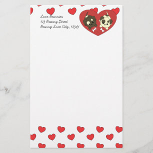 Love Puppies Stationery