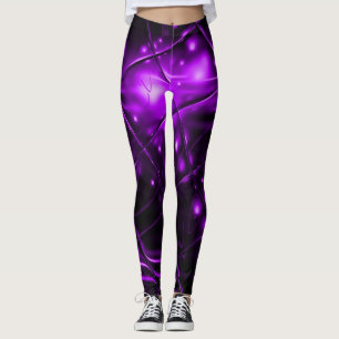 Love Purple Leggings