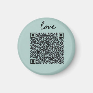 Love QR Code  Magnet