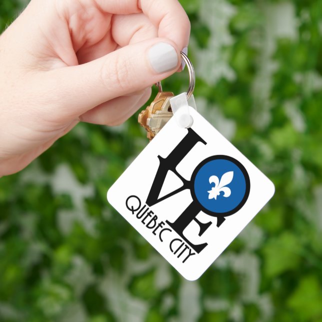 LOVE Quebec City Key Ring (Hand)