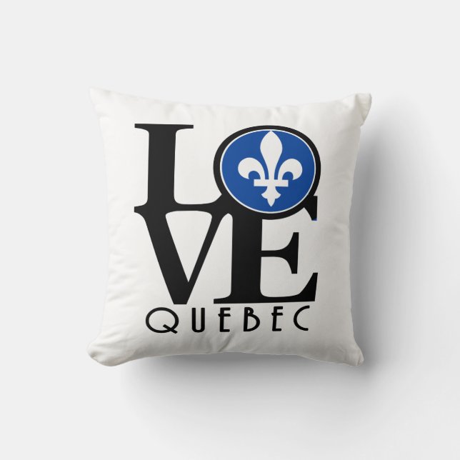 LOVE Quebec Cushion (Front)