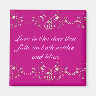 Love Quotation Magnet