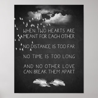 Love quote art chalkboard art print