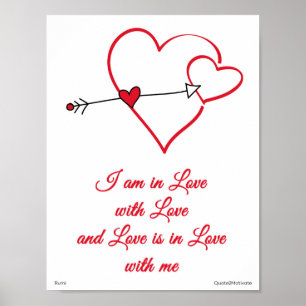 Love Quote by Rumi Poster