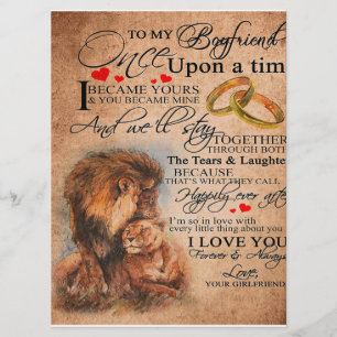 Love Quote For Boyfriend, Boyfriend Birthday Gift Menu
