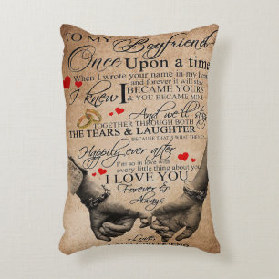 Love Quote For Boyfriend   Lovely Quotes Gift Decorative Cushion