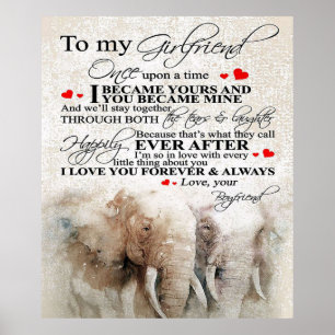 Love Quote For Girlfriend Cute Decor Gift