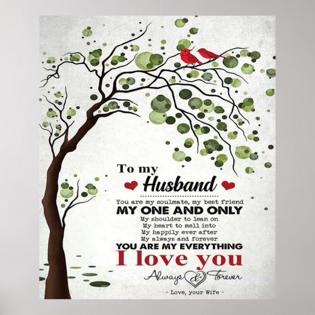 Love Quote For Husband | Cute Decor (Front)