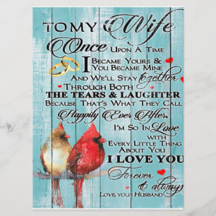 Love Quote For Wife, Couple Love Gift, Love Wife Menu