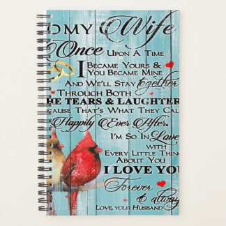 Love Quote For Wife, Couple Love Gift, Love Wife Planner