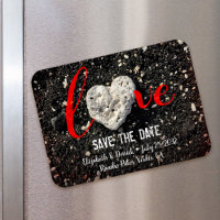 Love Quote Hawaii Beach Heart Photo Save the Date