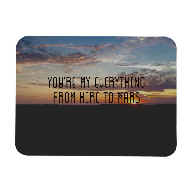 Love Quote Magnet, Sunset, Coheed And Cambria Magnet (Horizontal)