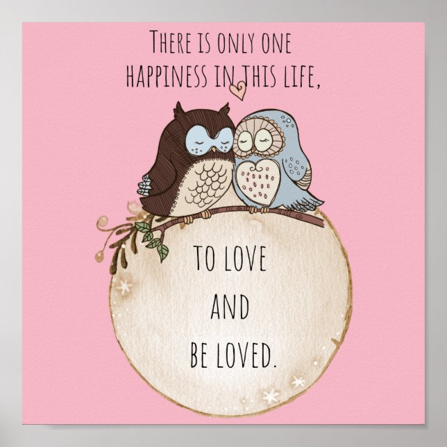 Love Quote Poster (Front)