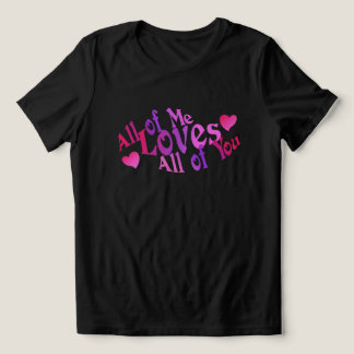 Love Quote T-Shirt Valentine Couple Tee