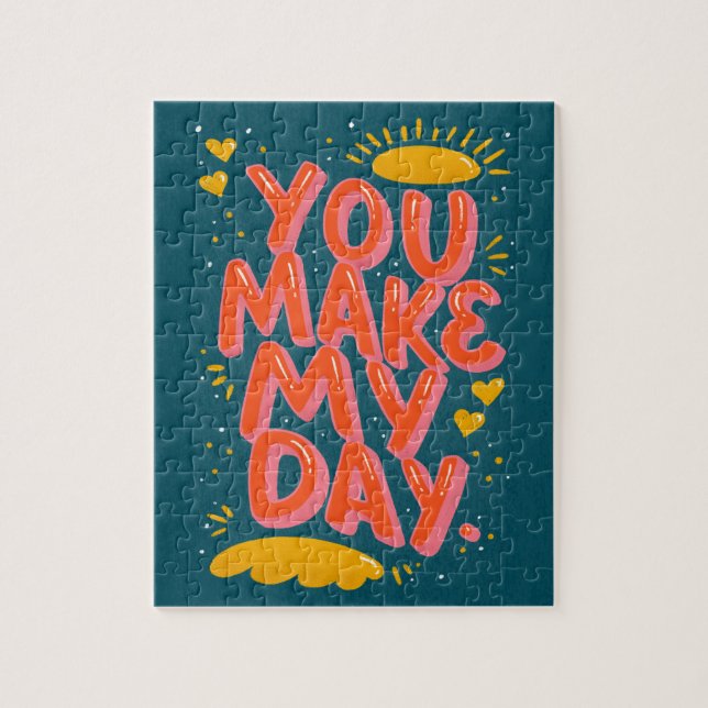 Love Quote Typography Puzzle (Vertical)