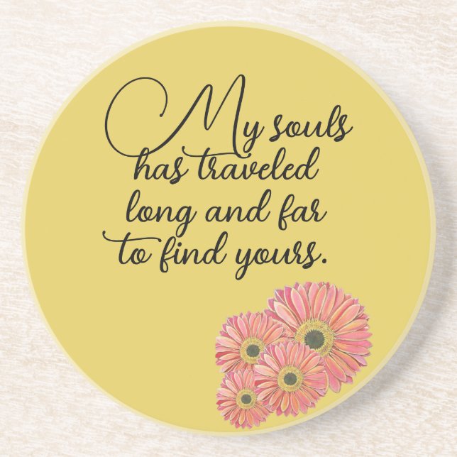 Love Quotes Coaster (Front)