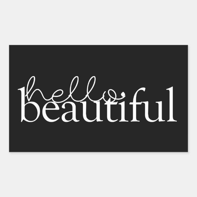 Love Quotes IV Rectangular Sticker (Front)