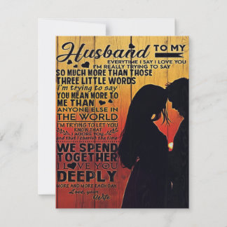 Love Quotes To My Husband, Home Decor Invitation