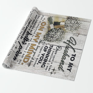 Love Quotes To My Husband, Trendy Gift Wrapping Paper