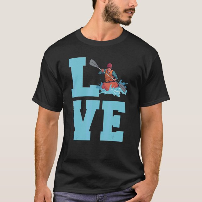 Love Rafting T-Shirt (Front)
