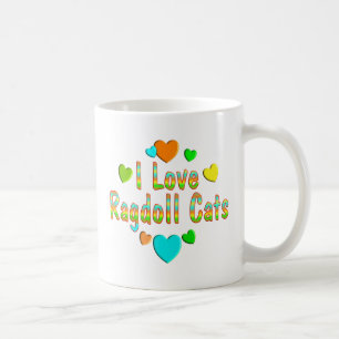 Love Ragdoll Cats Coffee Mug