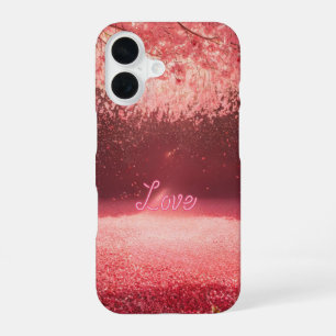 Love Rain Cherry Blossom Neon Phone Case