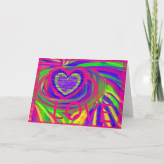 Love Rainbow Card