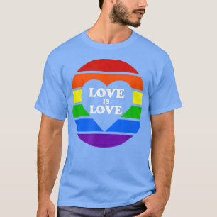 Love Rainbow Flag LGBTQ Month LGBT Pride Parades T-Shirt