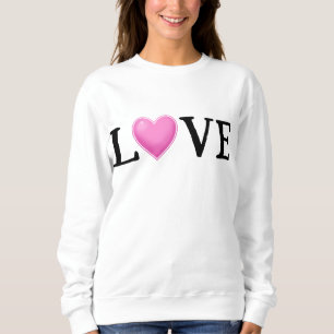 LOVE Rainbow Heart Women's Sweatshirt