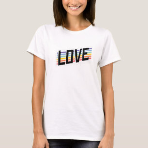 Love Rainbow Stripes T-Shirt