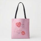 Love Raised Me, Lipstick Saved Me Tote