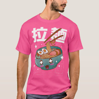 Love Ramen Anime Noodles Kawaii Japanese Japan Ske T-Shirt