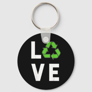 Love Recycling Key Ring