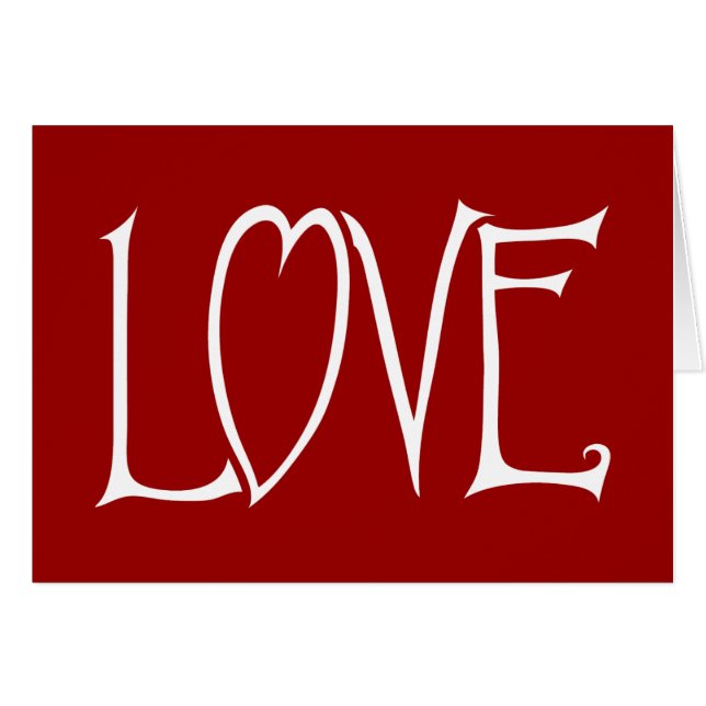 LOVE Red Card (Front Horizontal)