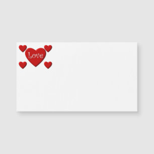 Love Red Heart Business Cards