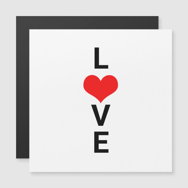 Love Red Heart Cute Valentine's Day White Custom (Front/Back)