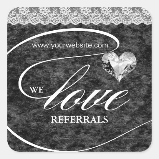 Love Referrals Sticker Jewellery Heart Crush