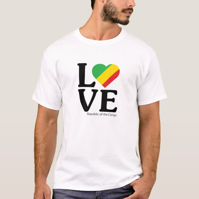 Love Republic of the Congo T-Shirt (Front)
