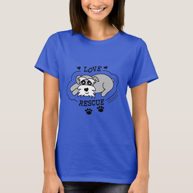 Love Rescue - Dark T-Shirt (Women) (Front)